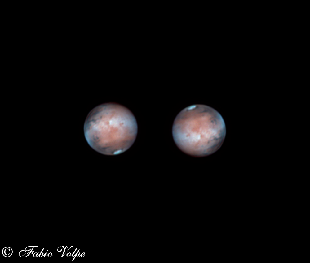 Mars and its cloud