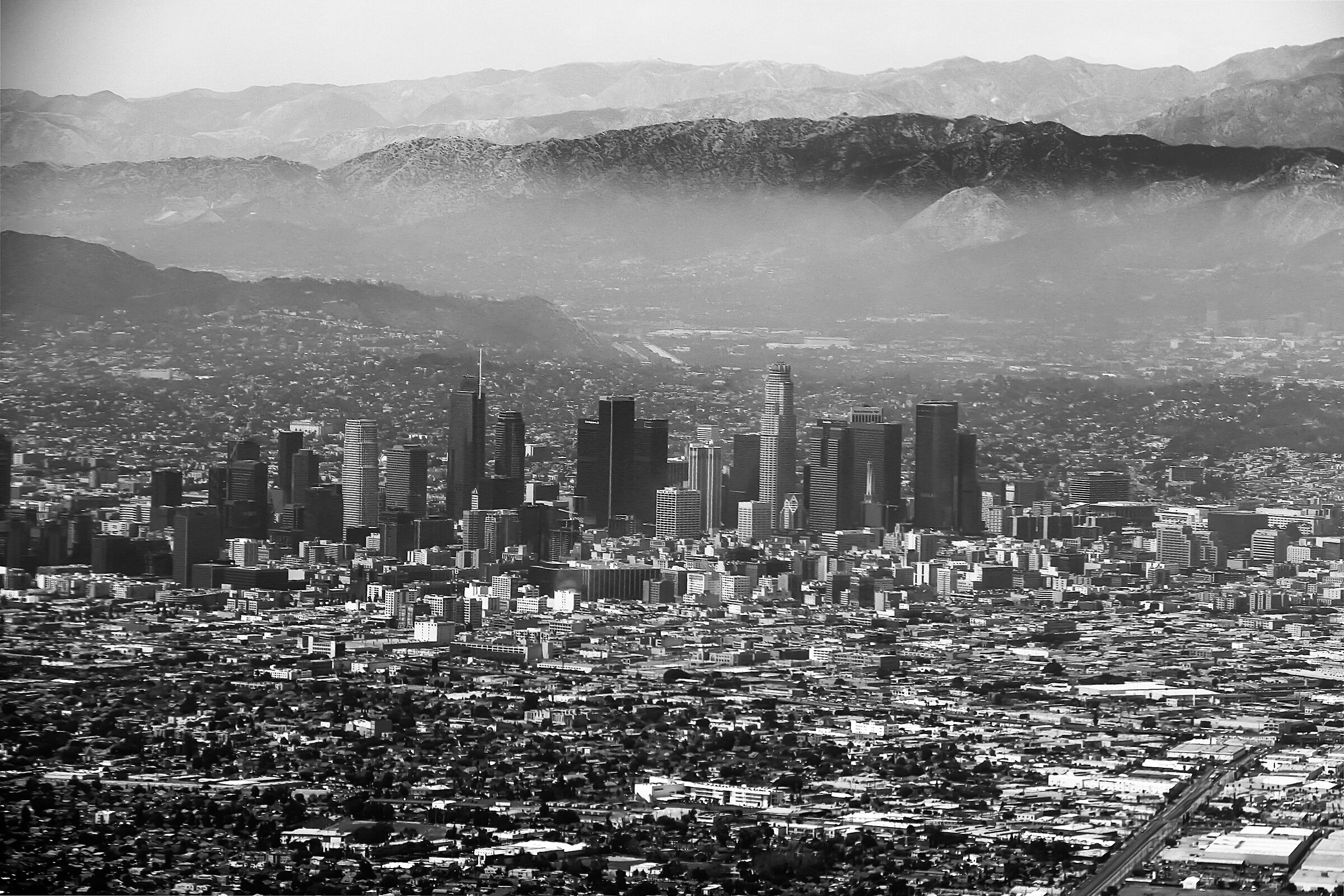 Landing in Los Angeles