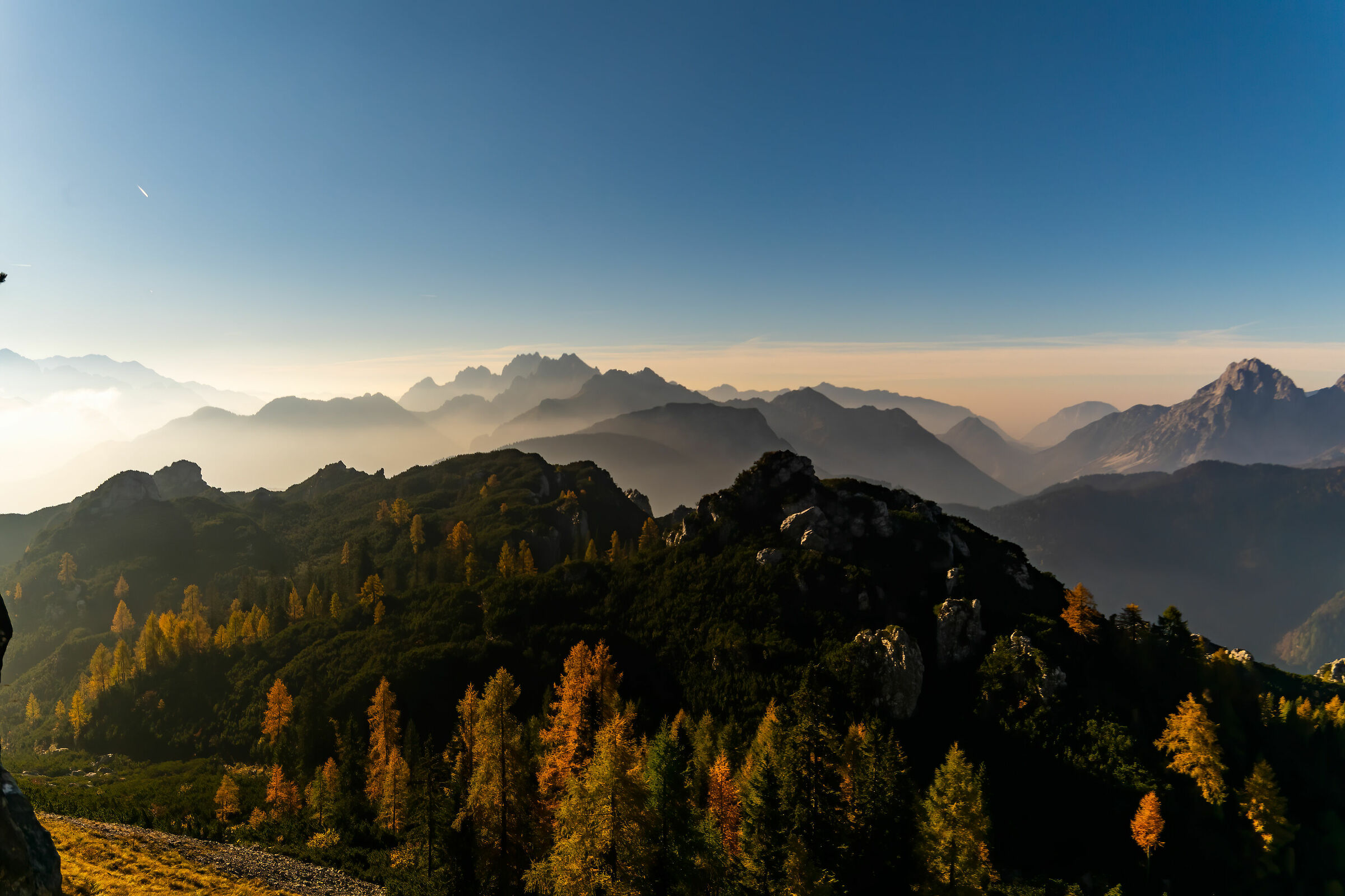 Alpi carniche autunnali