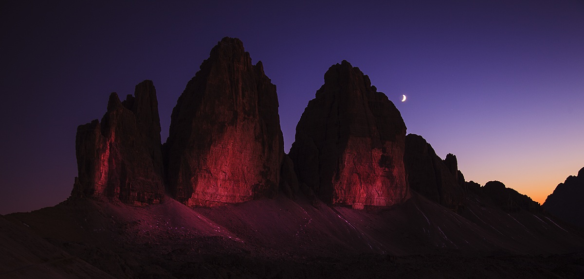 Tre cime by Night
