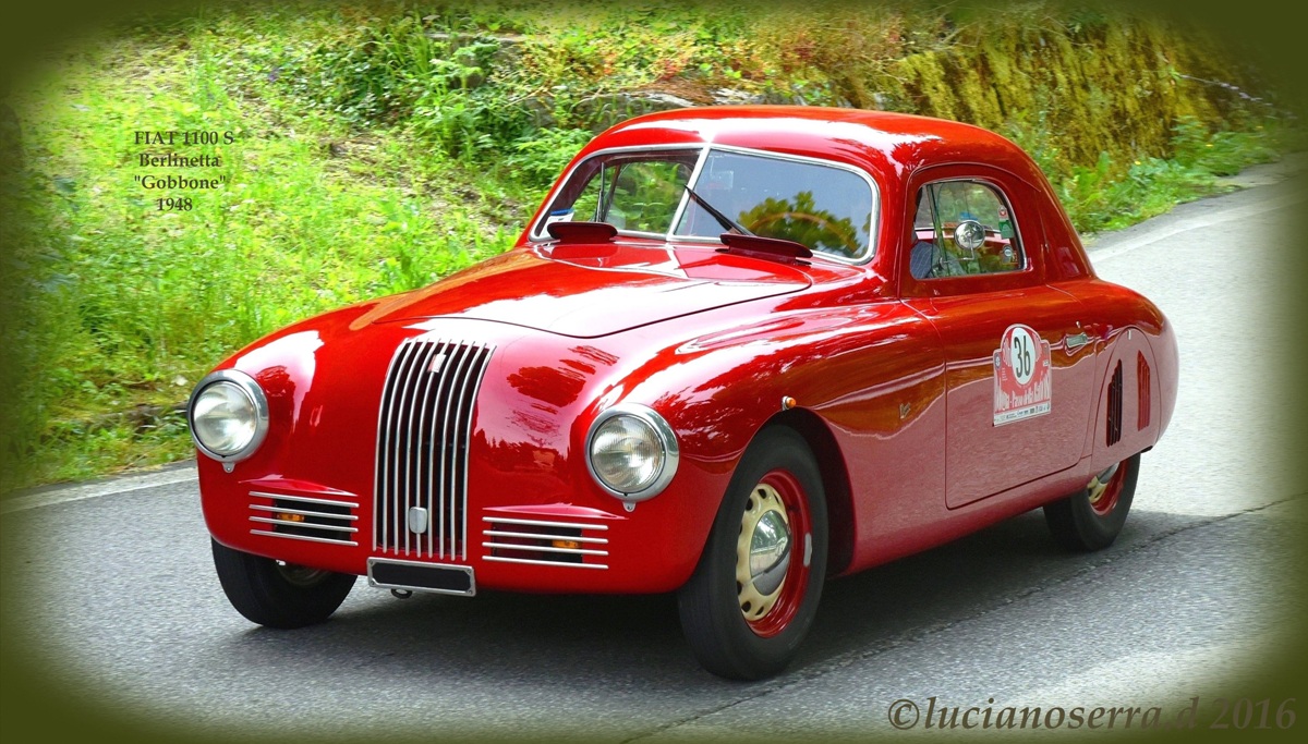 Fiat 1100 S Berlinetta "Gobbone" - 1948