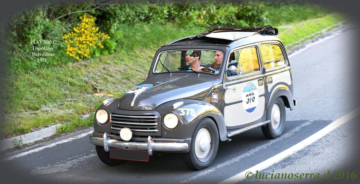 Fiat 500 C "Belvedere" - 1951
