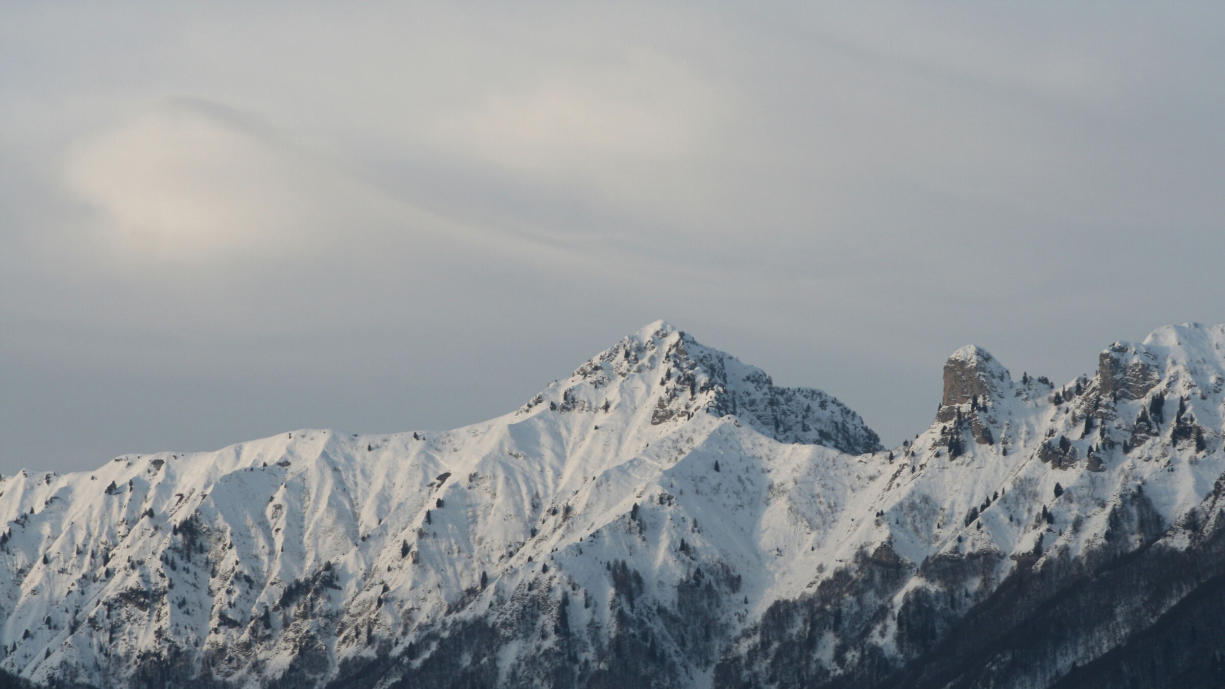 Clouds over Cima Pala and M.te Highest