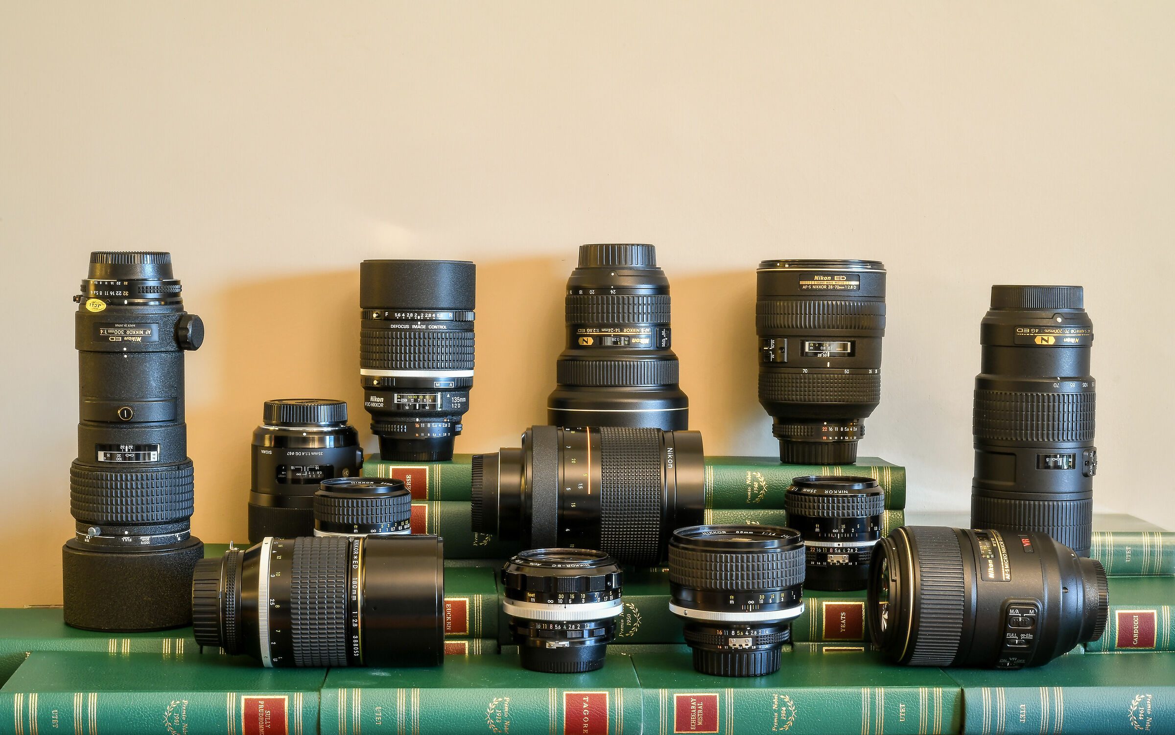 My old and modern Nikon lenses