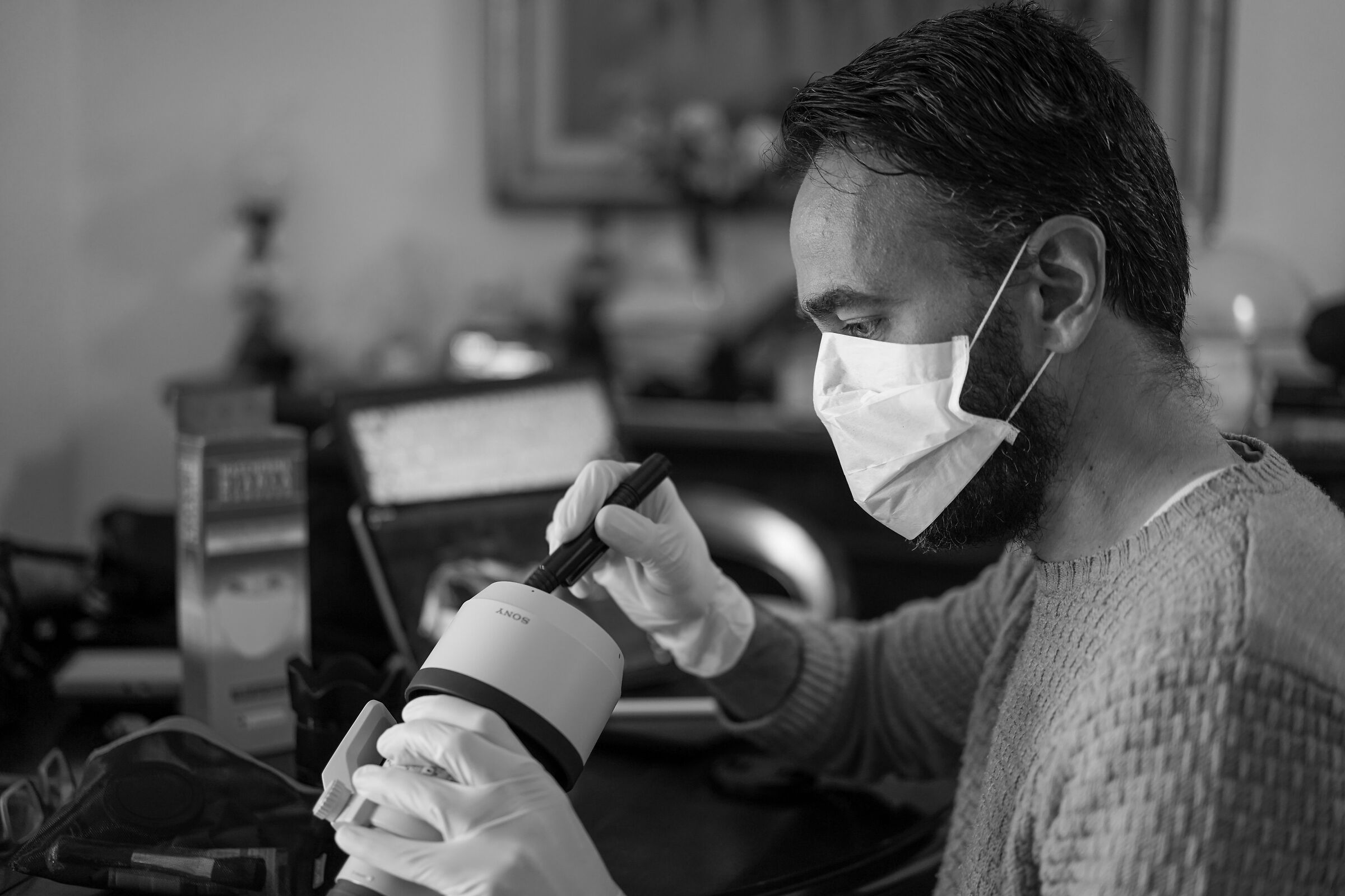 My self portrait - quarantine covid-19 - #iostoacasa