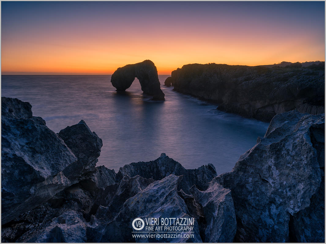 Castro de Las Gaviotas all'alba