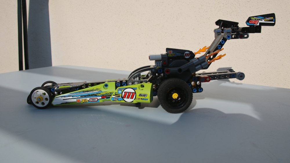 Dragster di lego