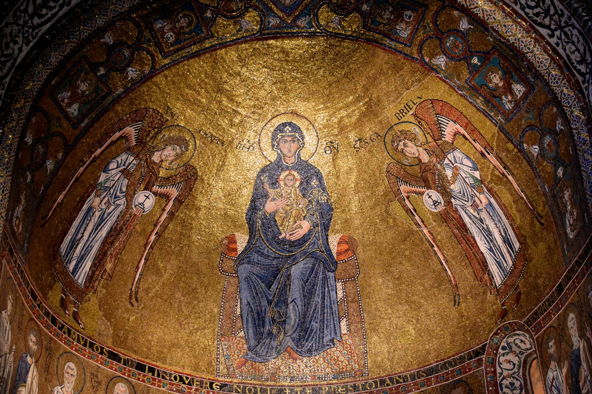 Basilica Cattedrale di San Giusto - Affreschi