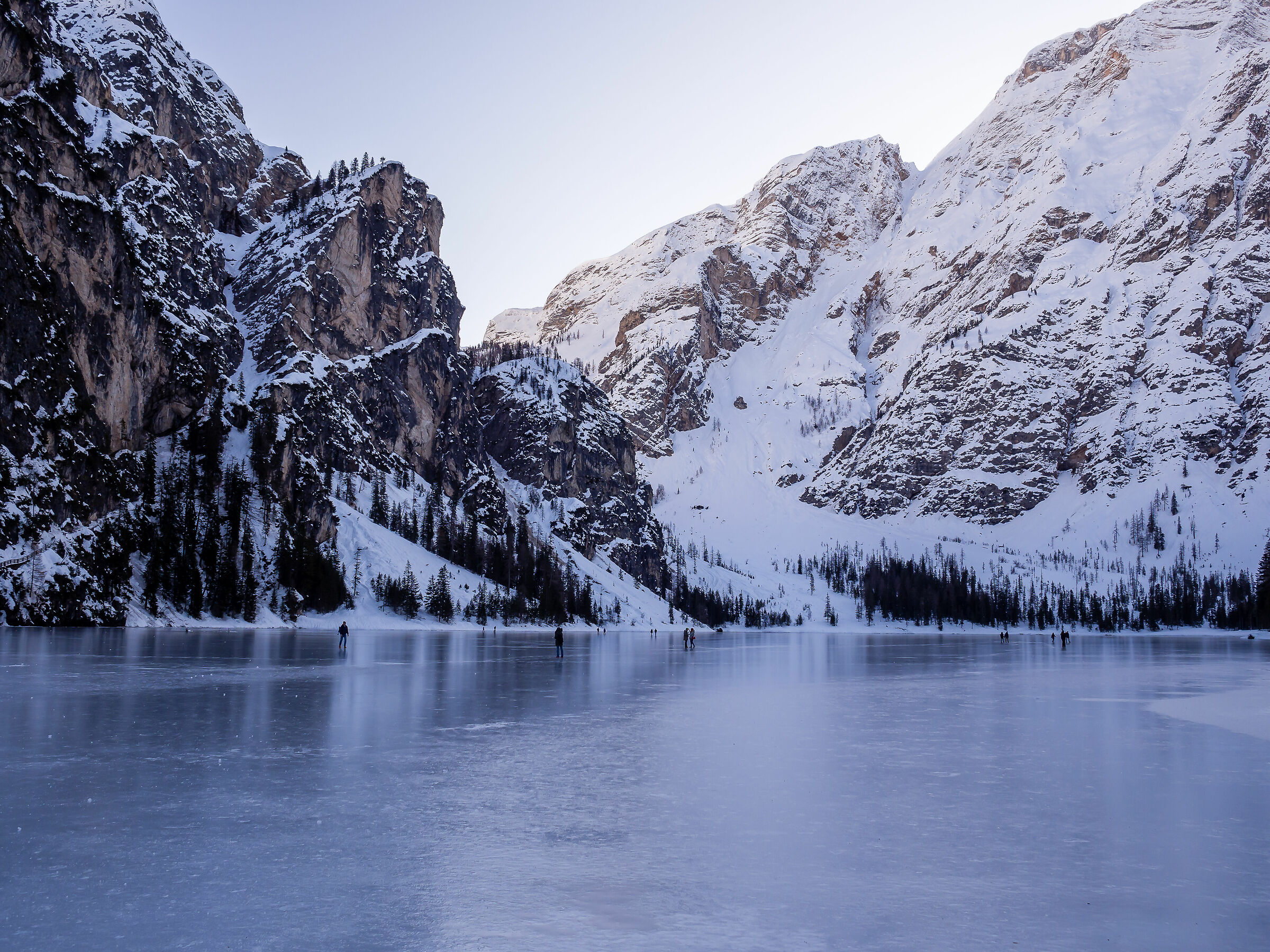 lake of braies, frozen version..
