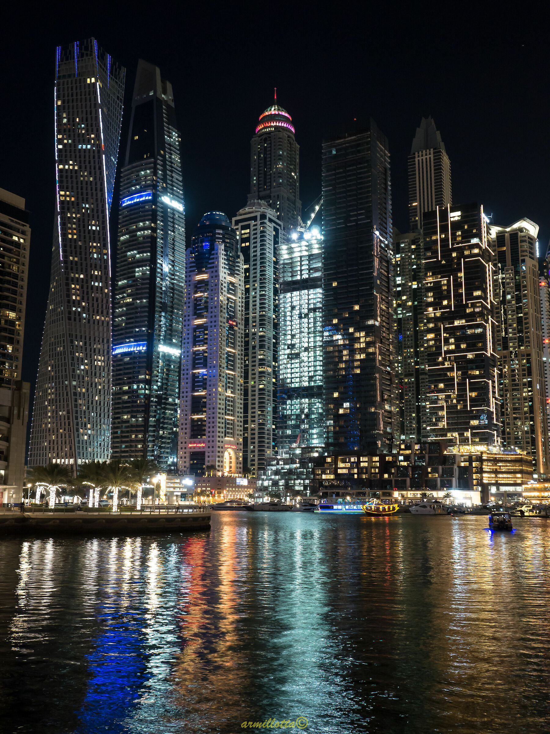Dubai Marina 7 skyline