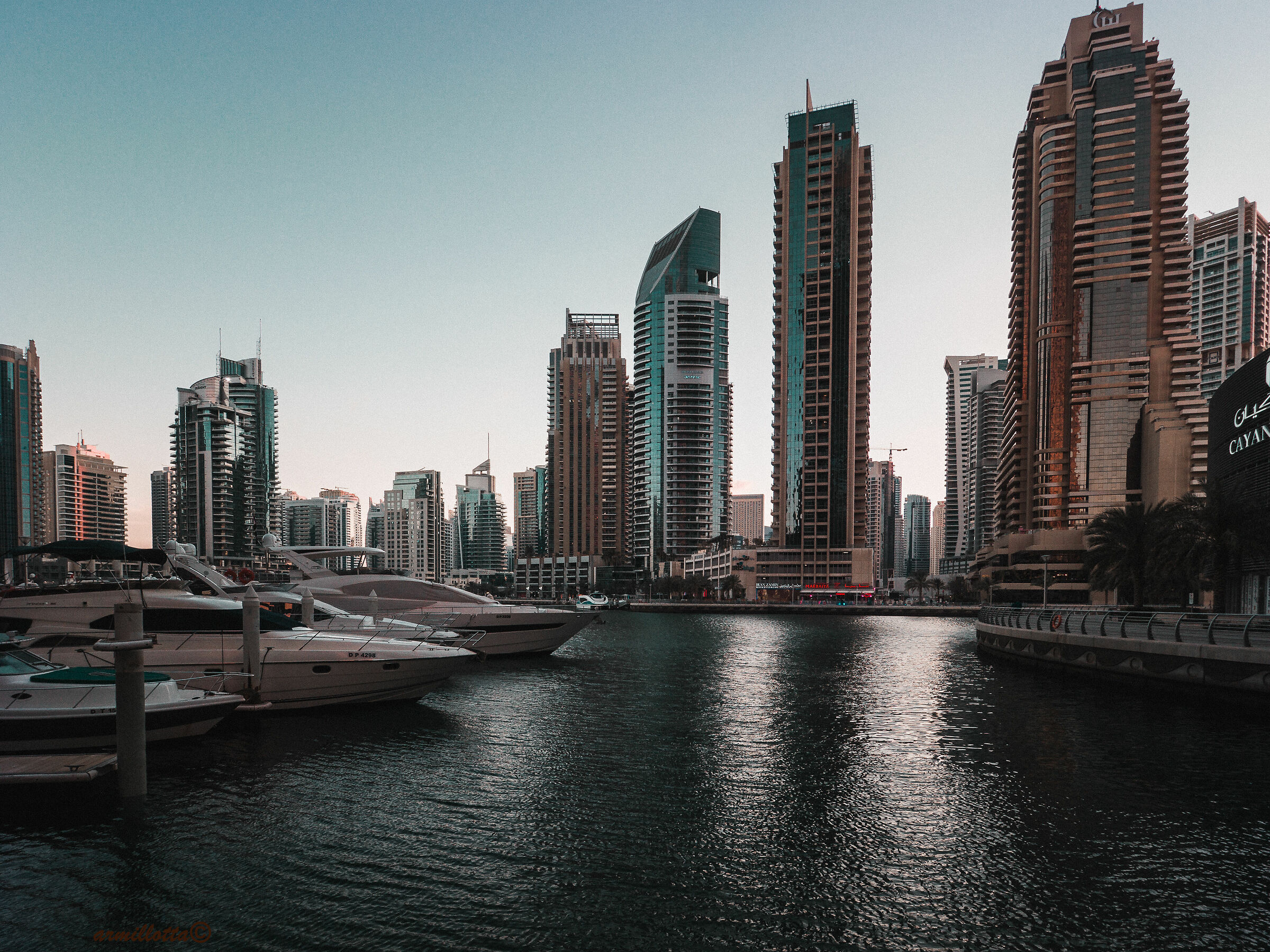 Dubai Marina skyline