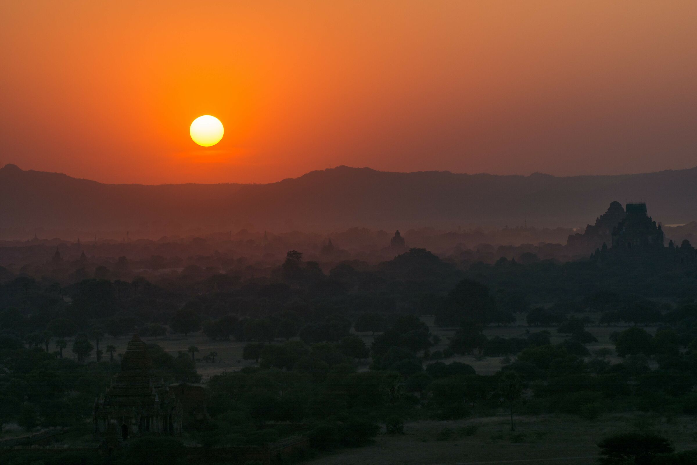 Bagan Sunset, New