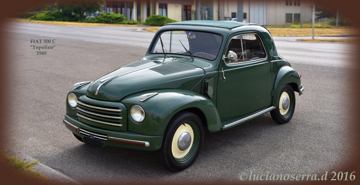 Fiat 500 C "Topolino" Trasformabile - 1949