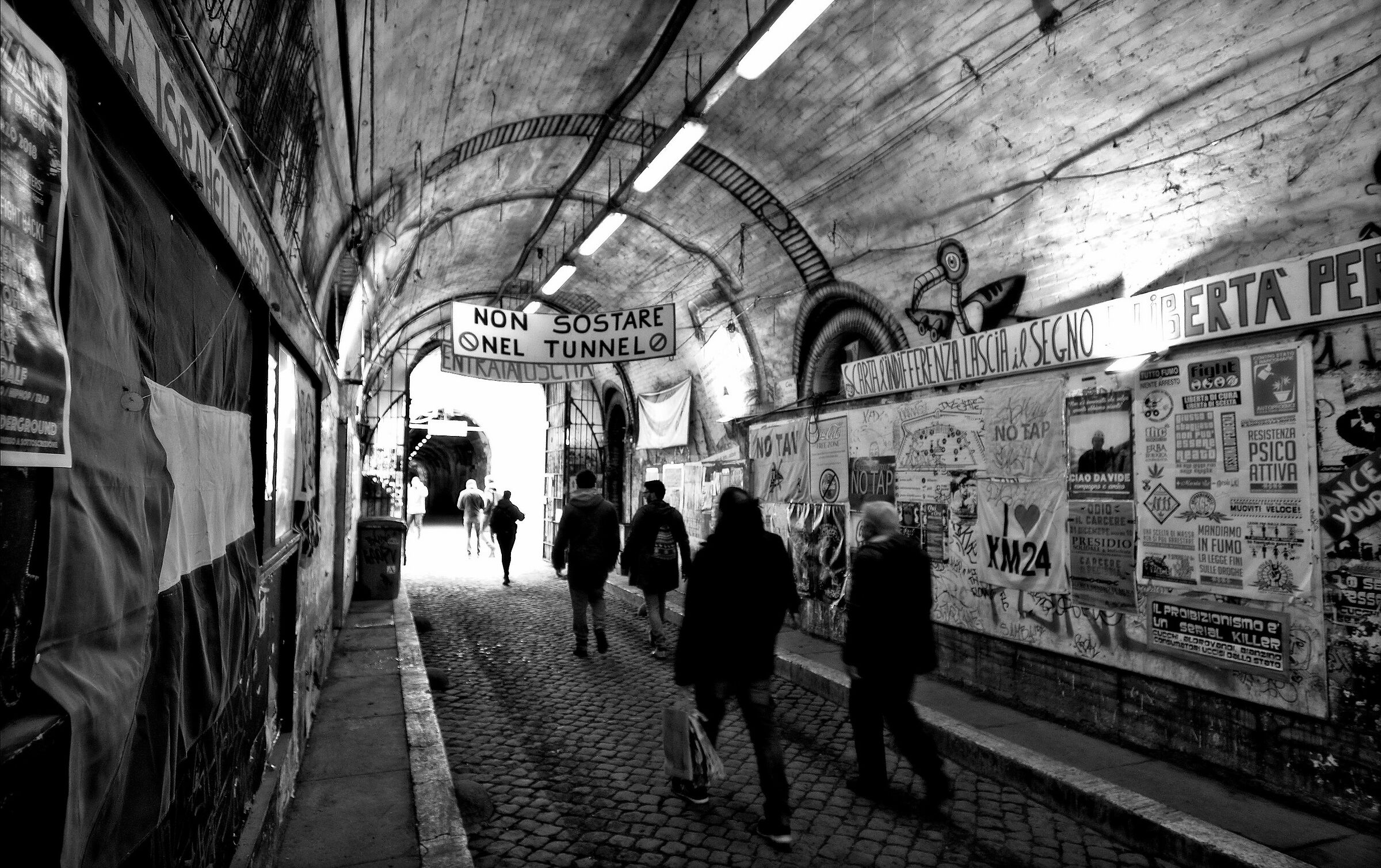 Get out of the tunnel... Sure!