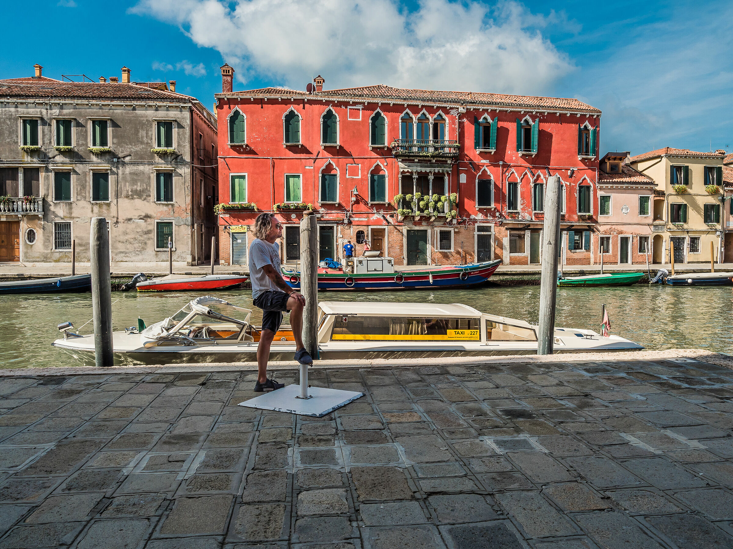 Venice.... Taxi 227 the wait.