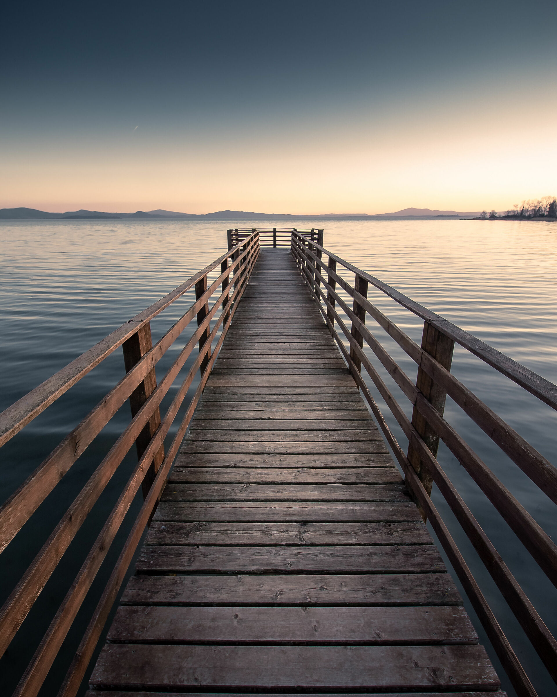 Lake bridge