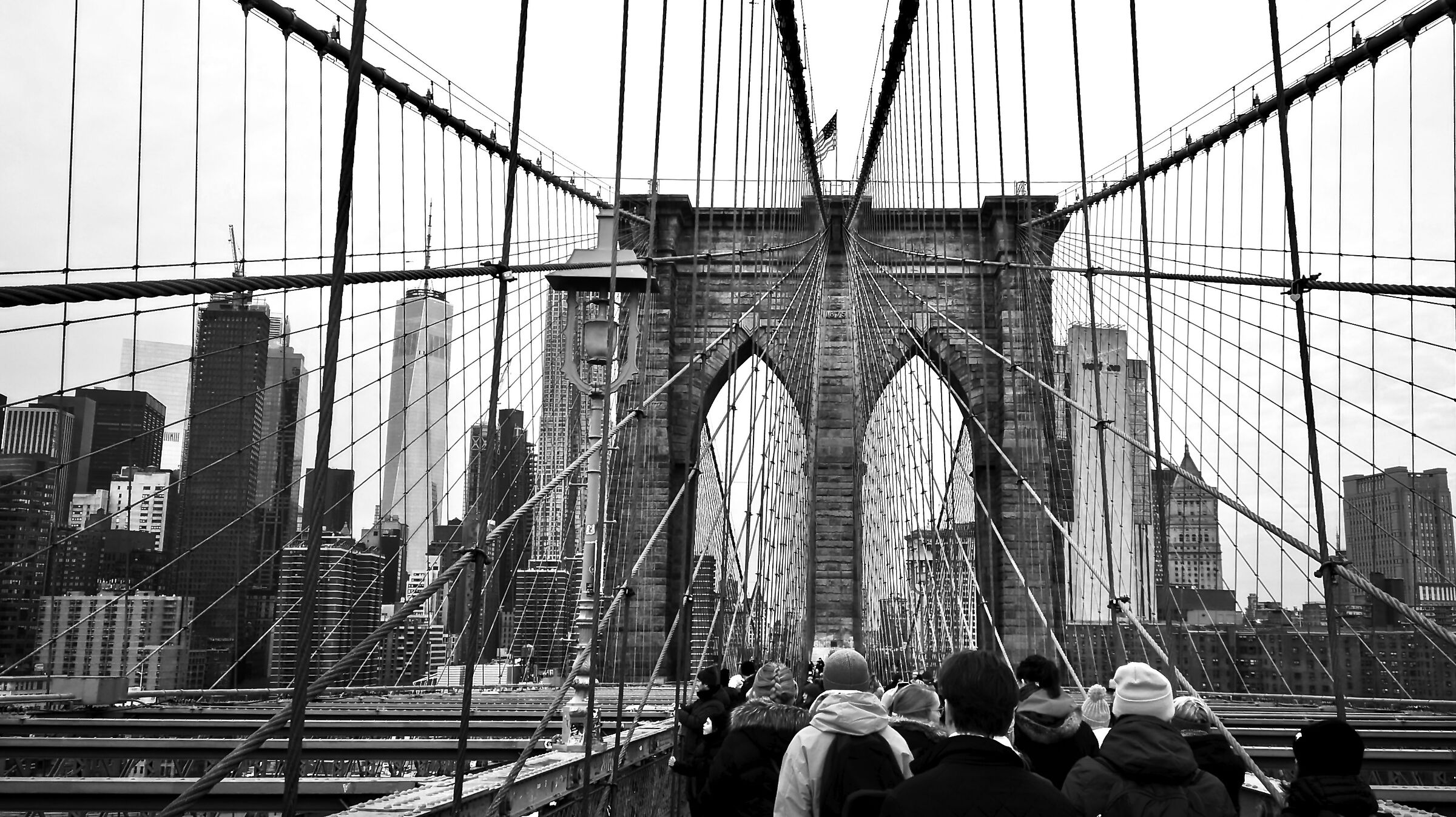 usa. Brooklyn bridge. NY