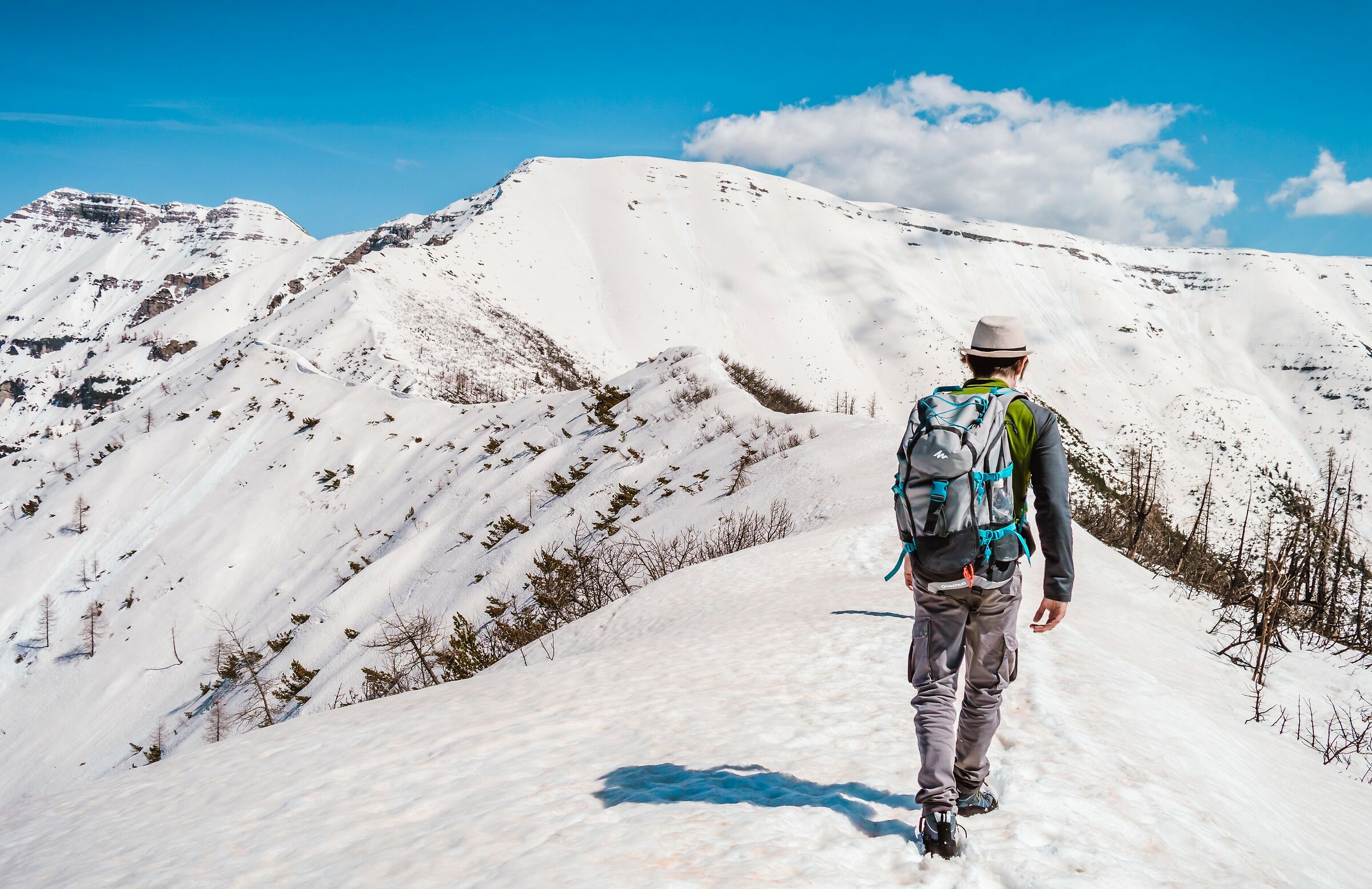 Un metro di neve? Avanti tutta.