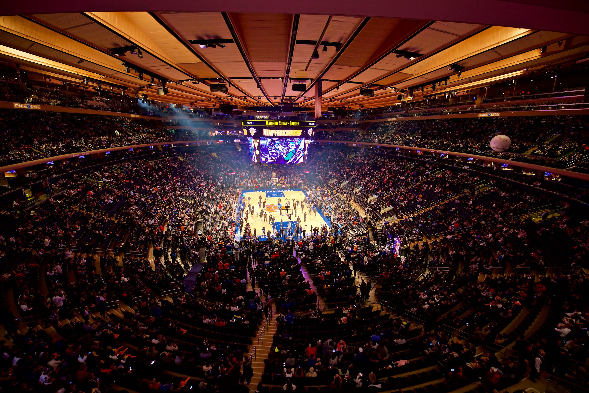 Madison Square Garden. NY