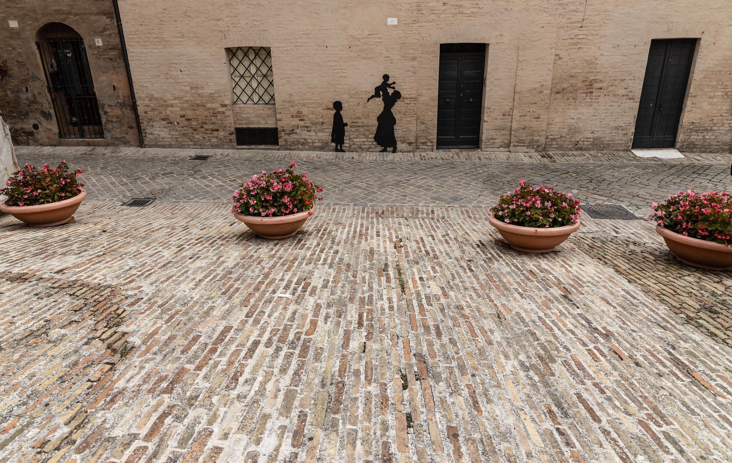 Piazzetta a Recanati