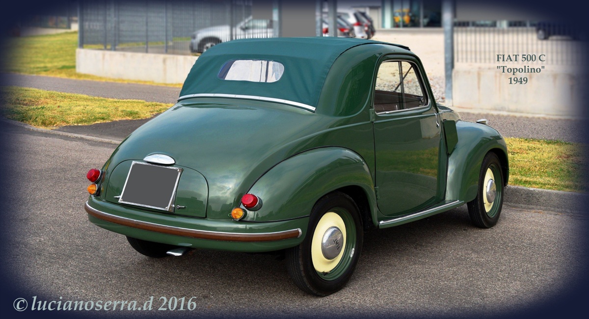 Fiat 500 C "Topolino" Trasformabile - 1949