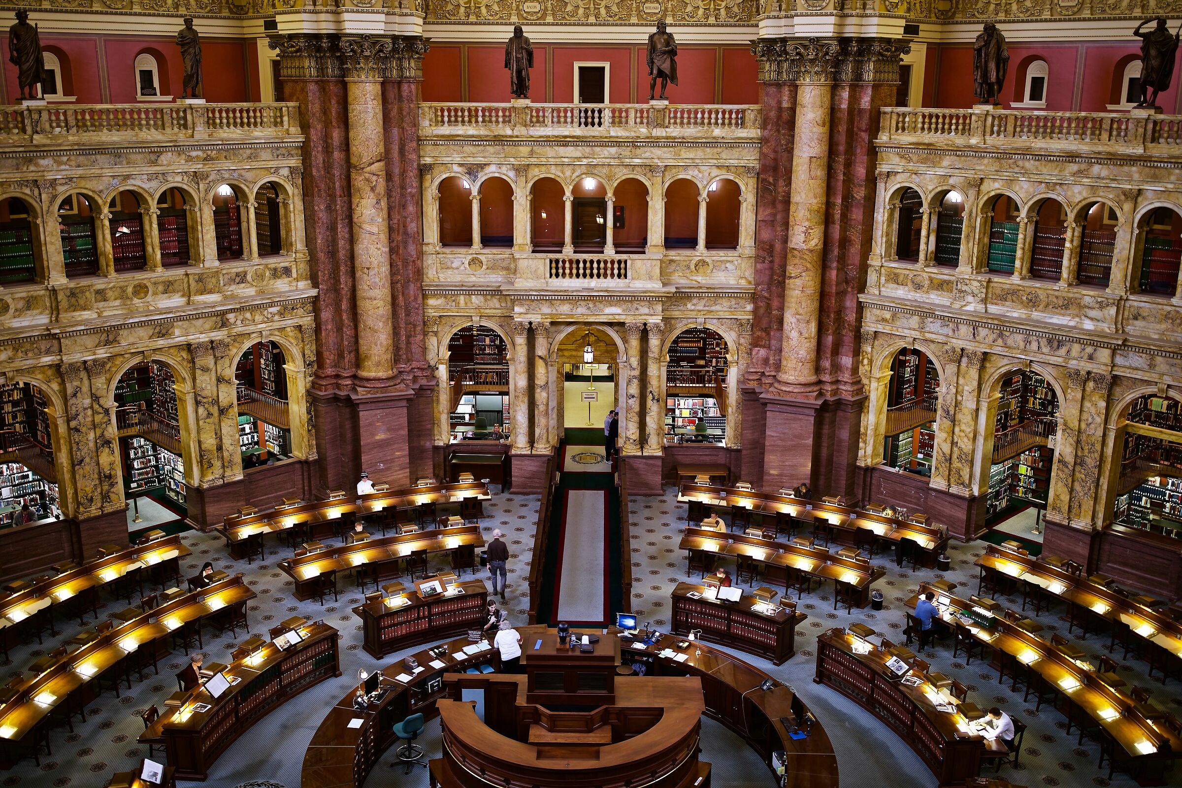 Libreria del Congresso Americano. Washington DC
