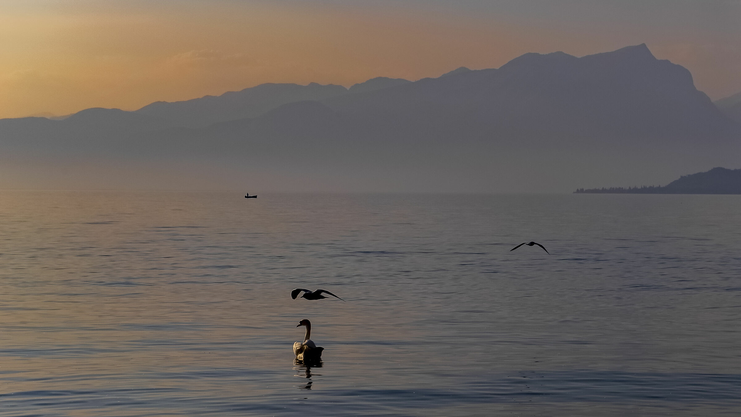 In the evening... the stillness