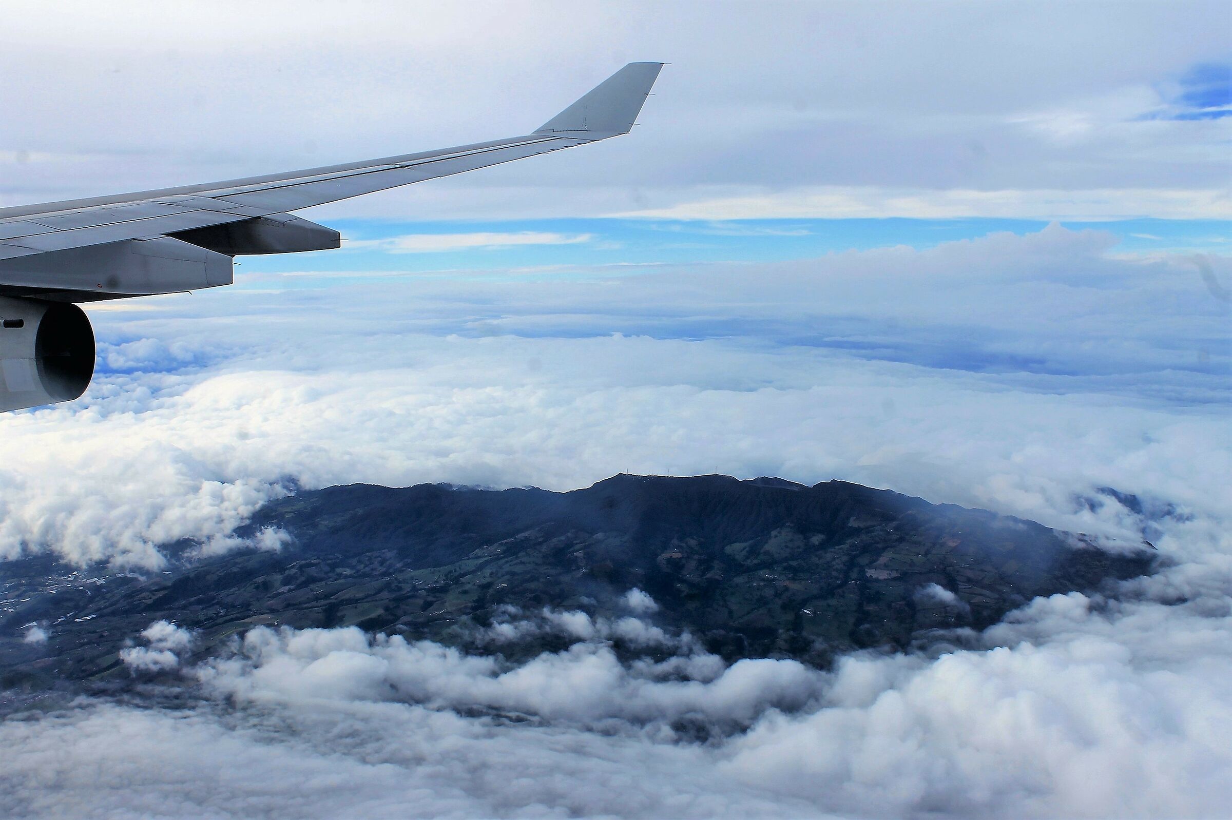 The island in the clouds