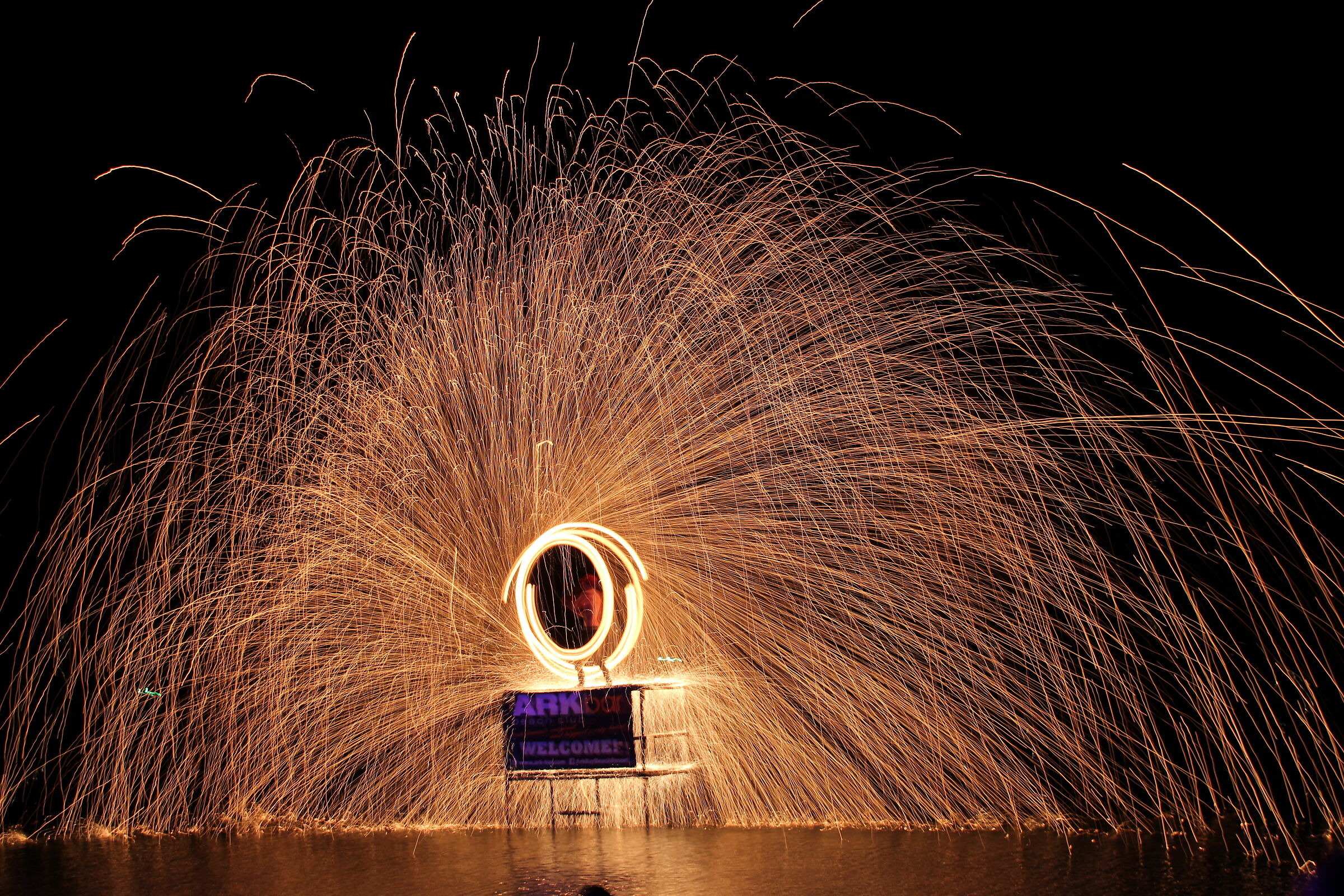 Artificial startrail