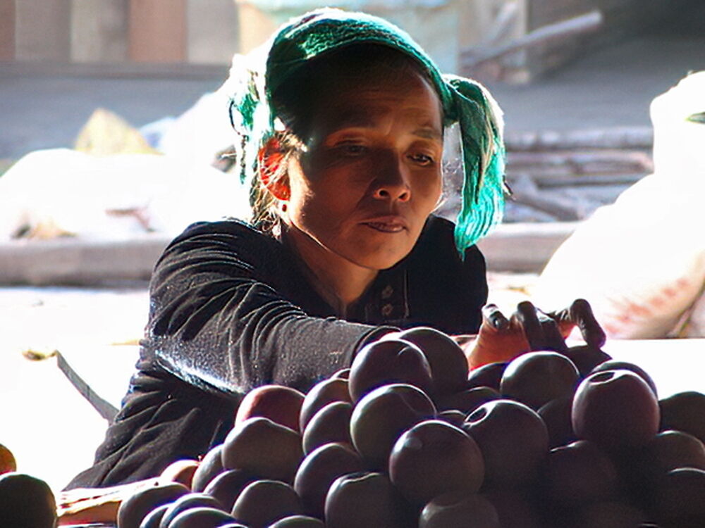 la venditrice di frutta (Laos)