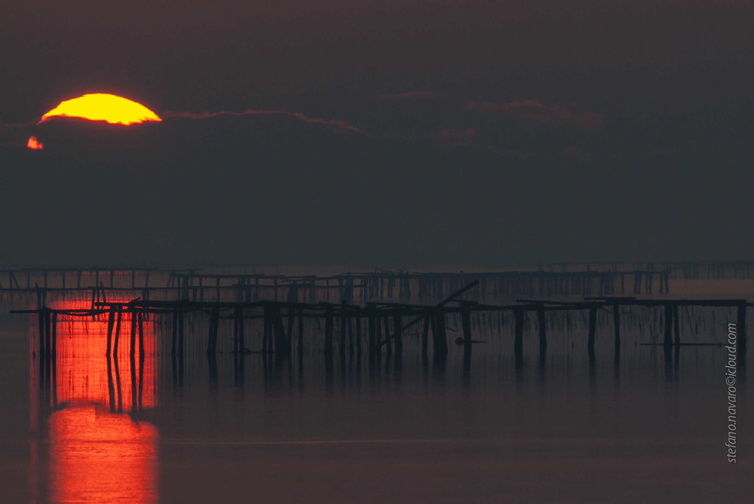 Tramonto a Scardovari