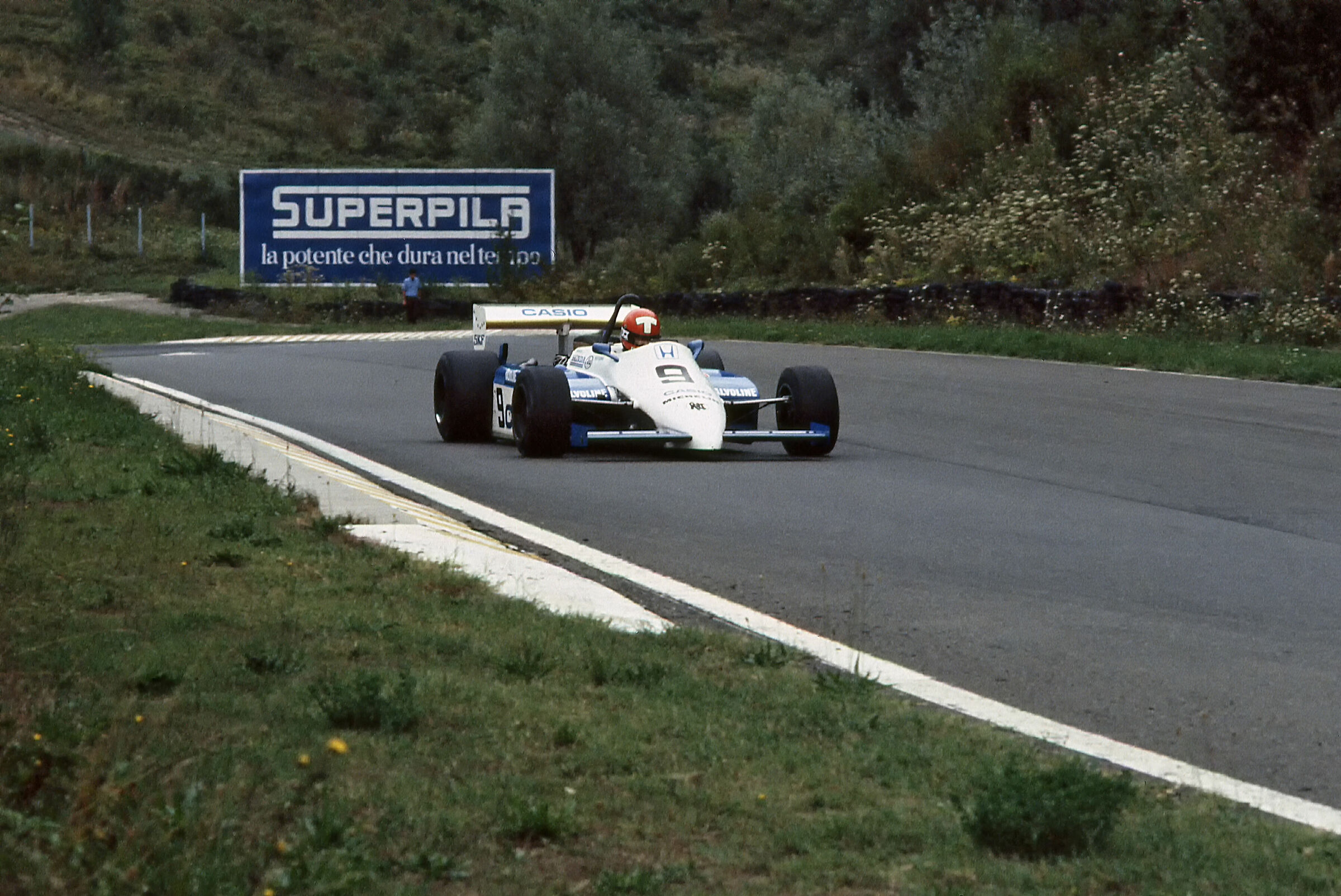Mike Thackwell Europeo F2 Mugello 1983