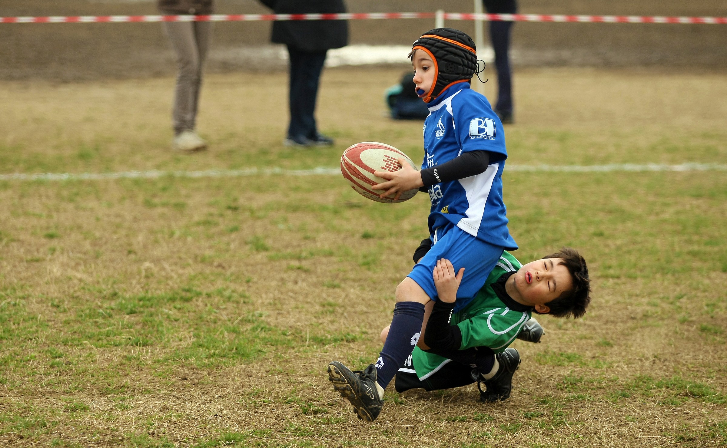 Mini Rugby .... close to the goal