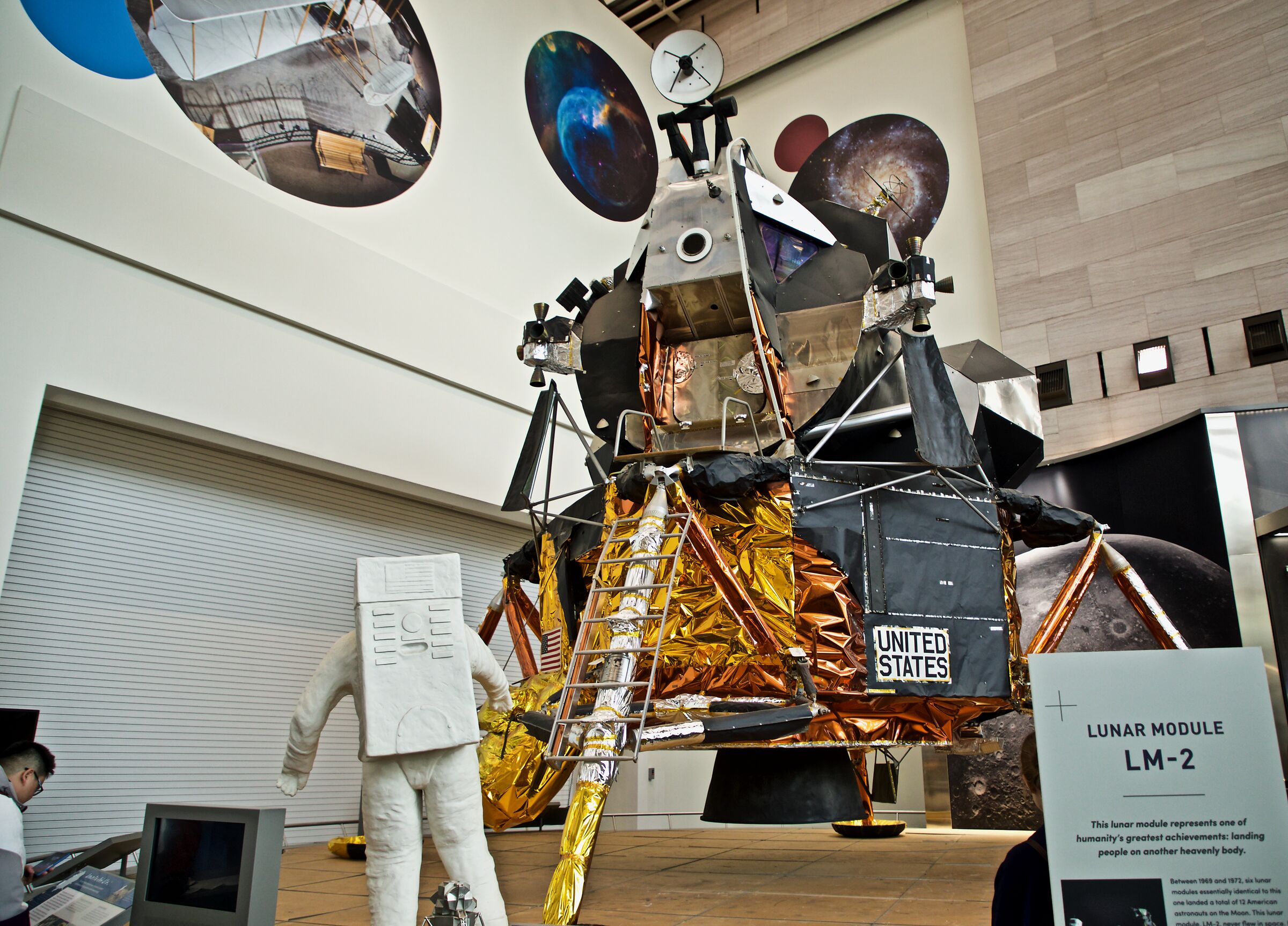 Lunar module. Washington