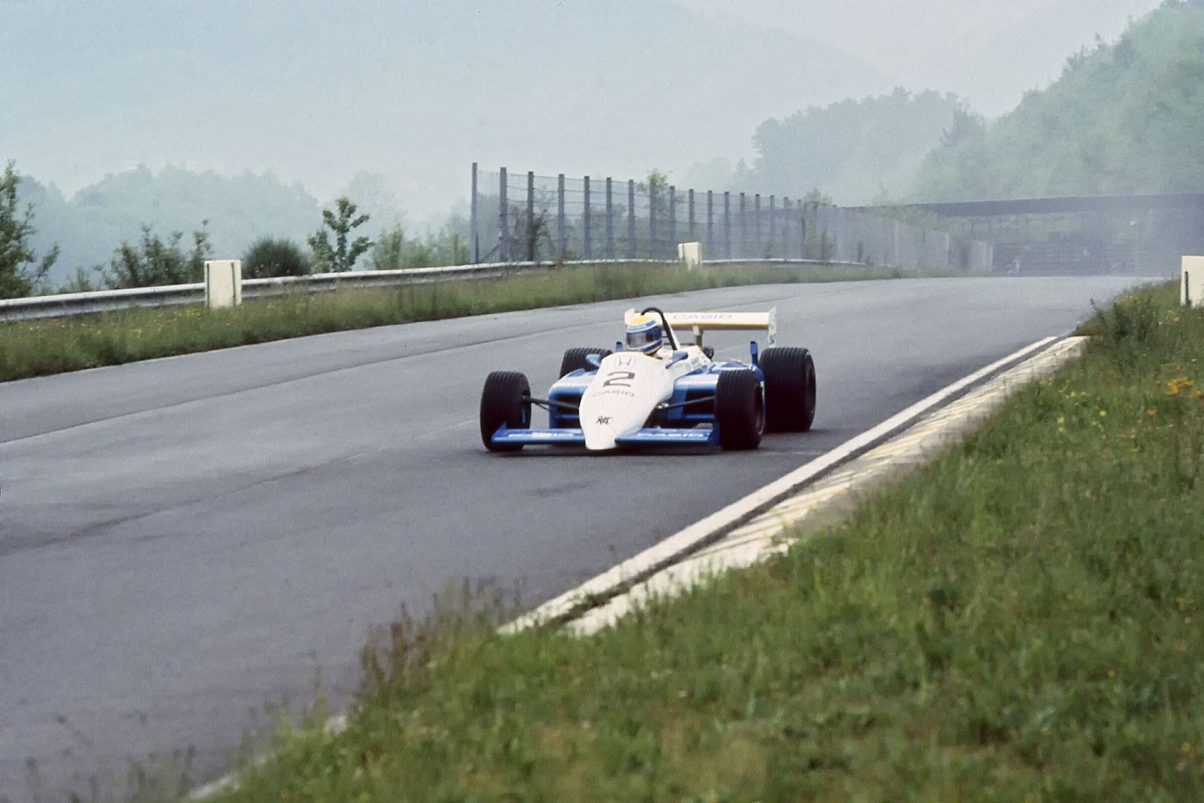 Roberto Moreno Europeo F2 Mugello 1984
