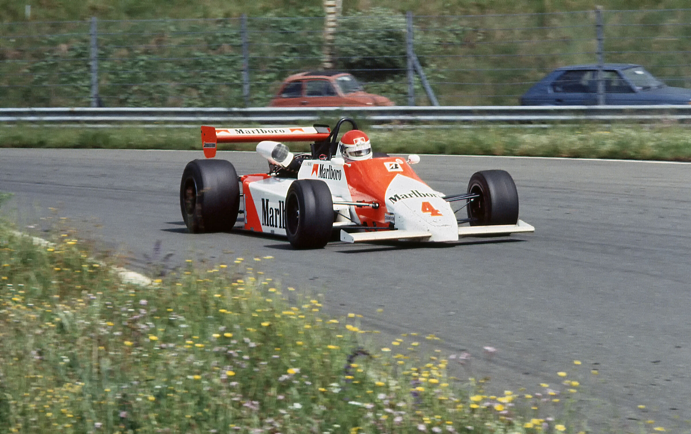Emanuele Pirro Europeo F2 Mugello 1984