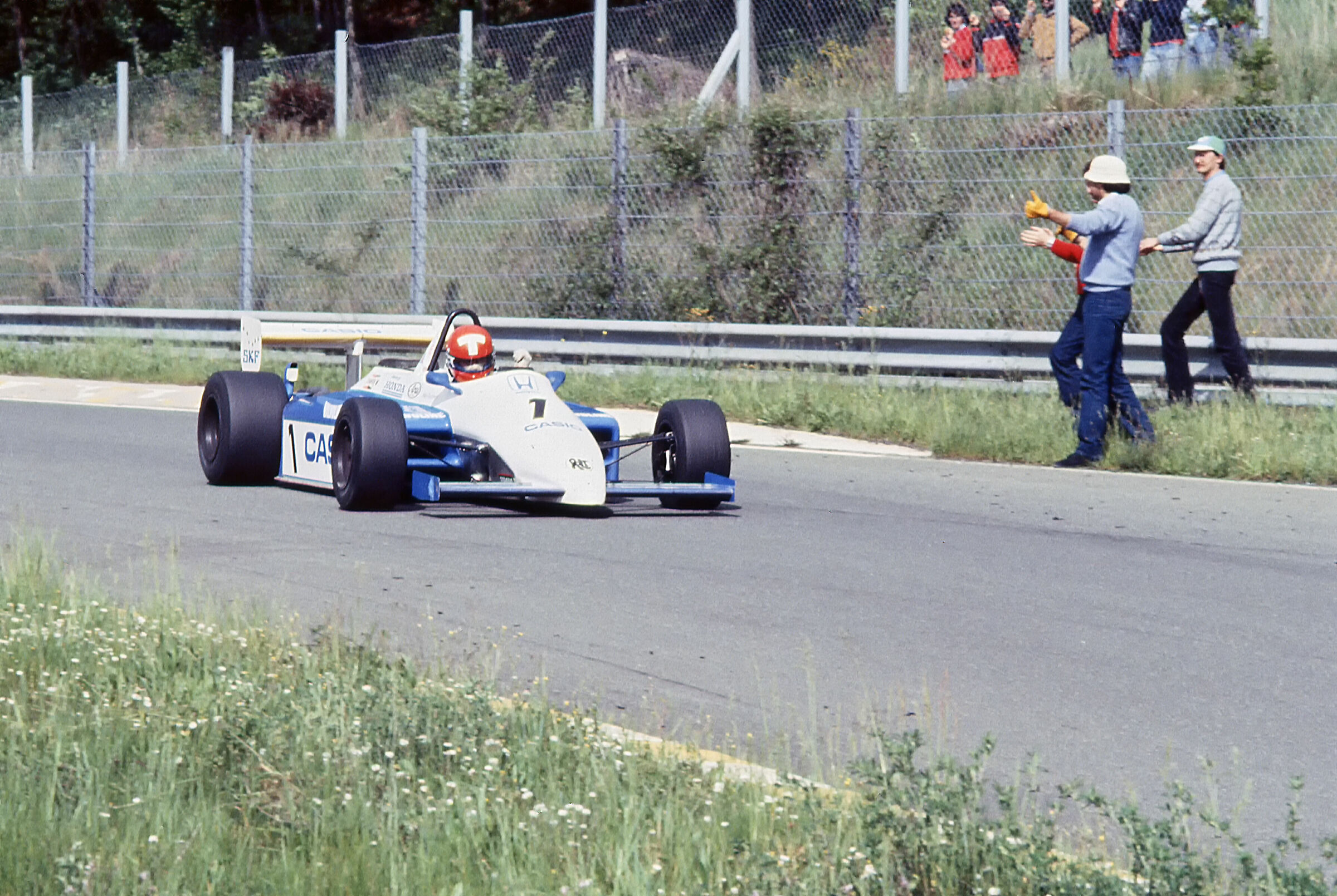 Mike Thackwell Europeo F2 Mugello 1984