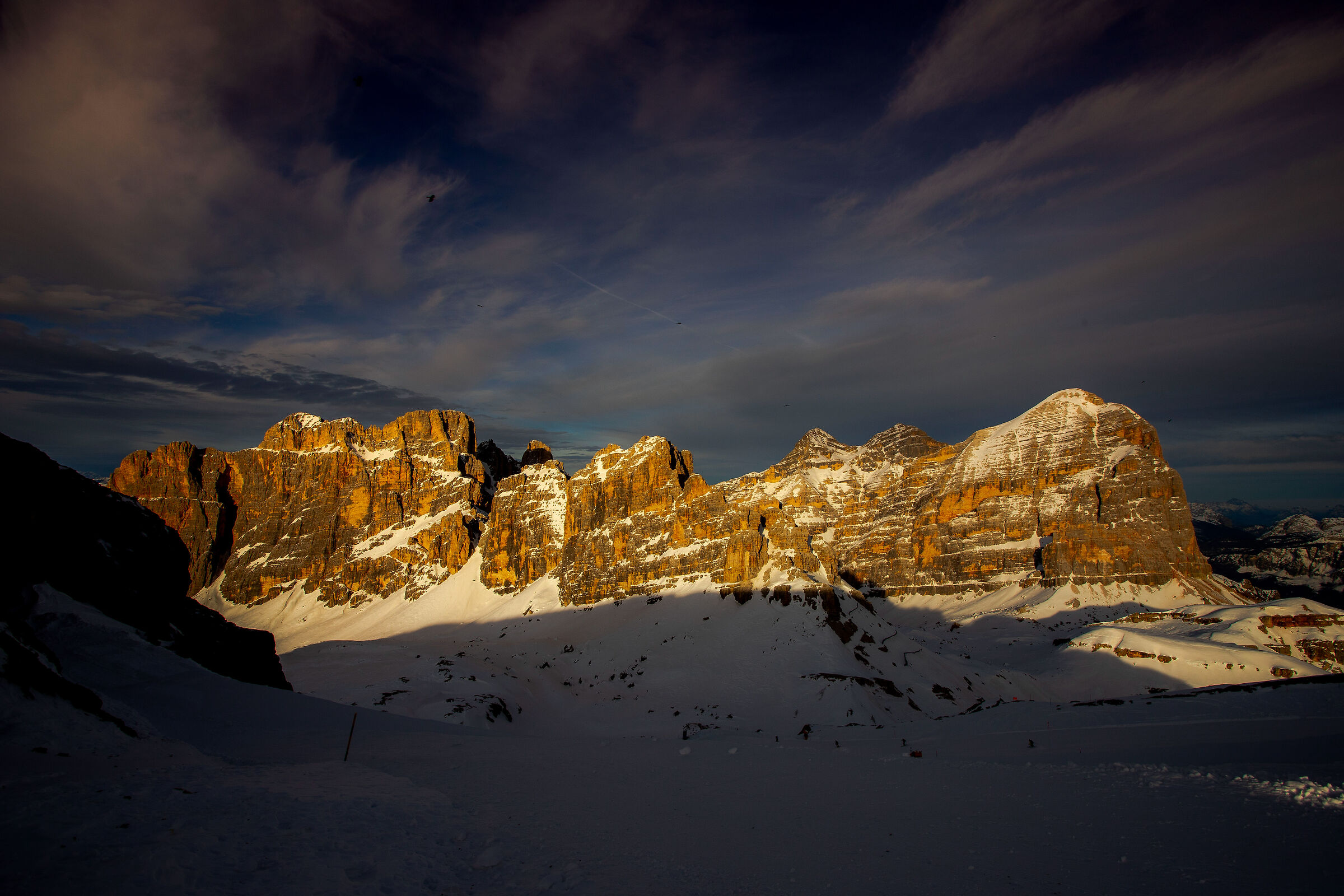 Le tofane viste dal Lagazuoi