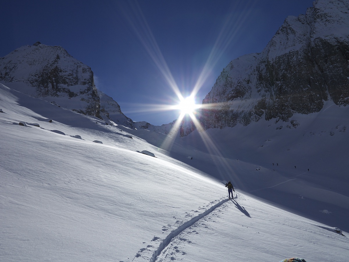In cammino verso il Redorta  2