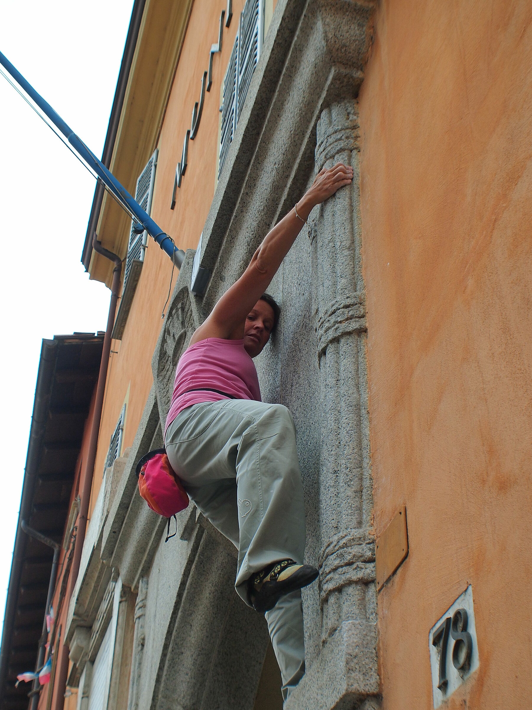 we climbed everything.... we're going to climb this too...