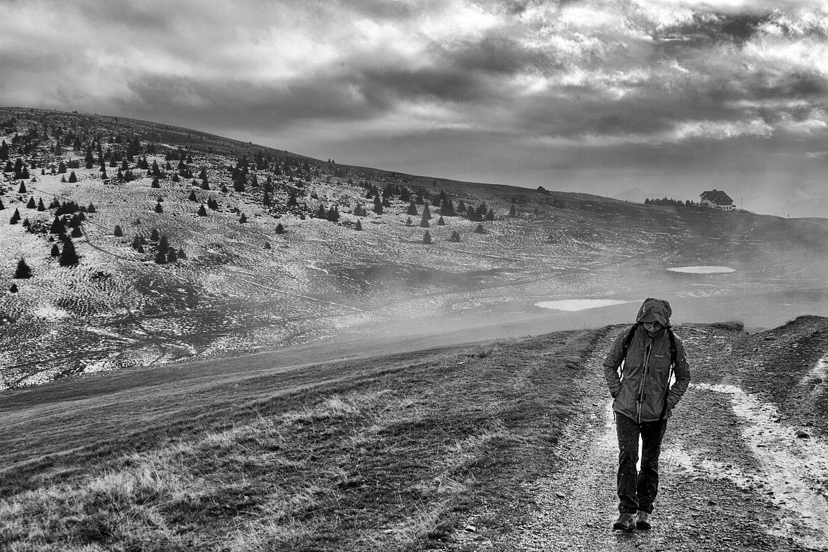 Rain in the mountains