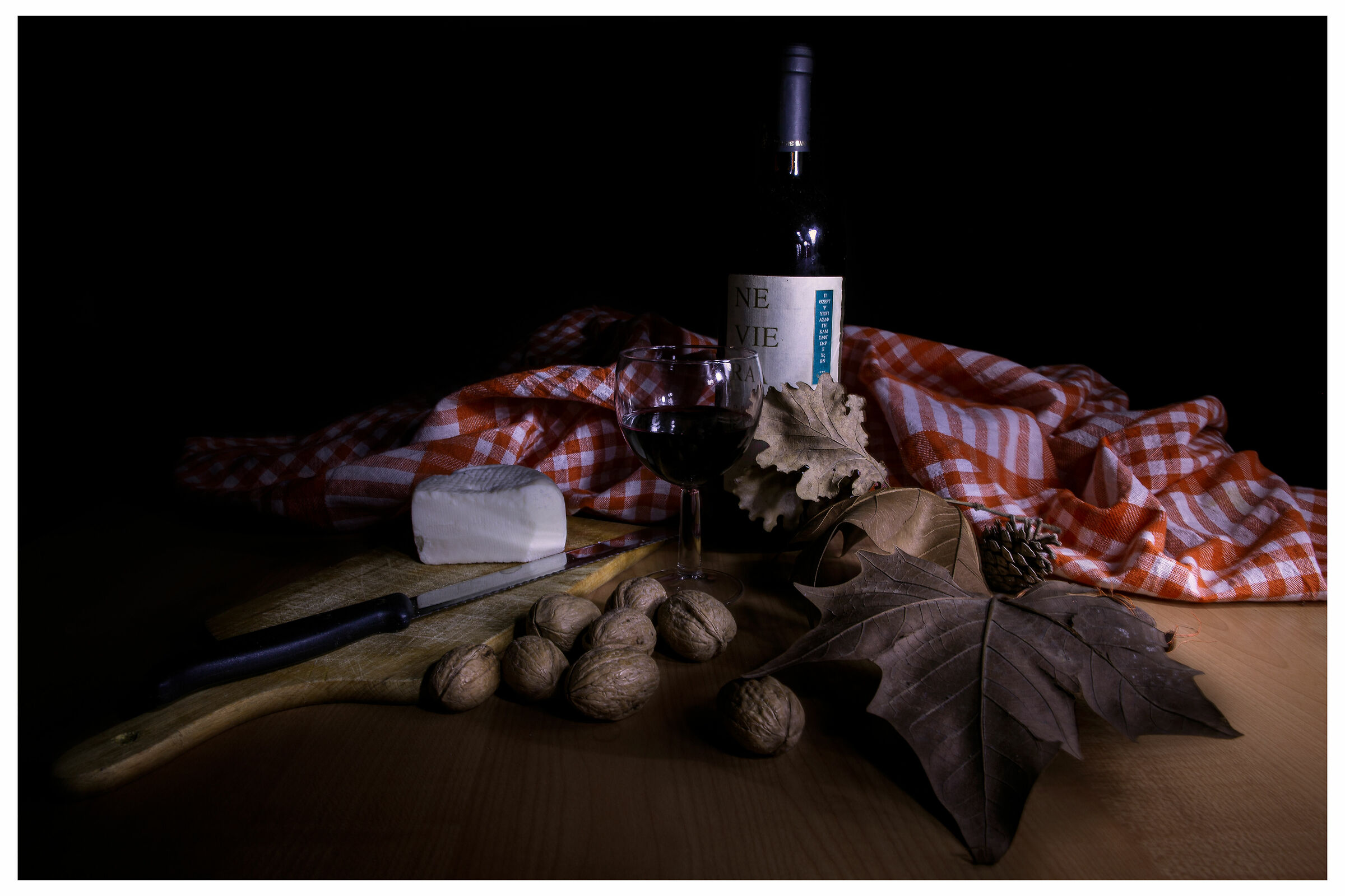 Happiness is a glass of wine...