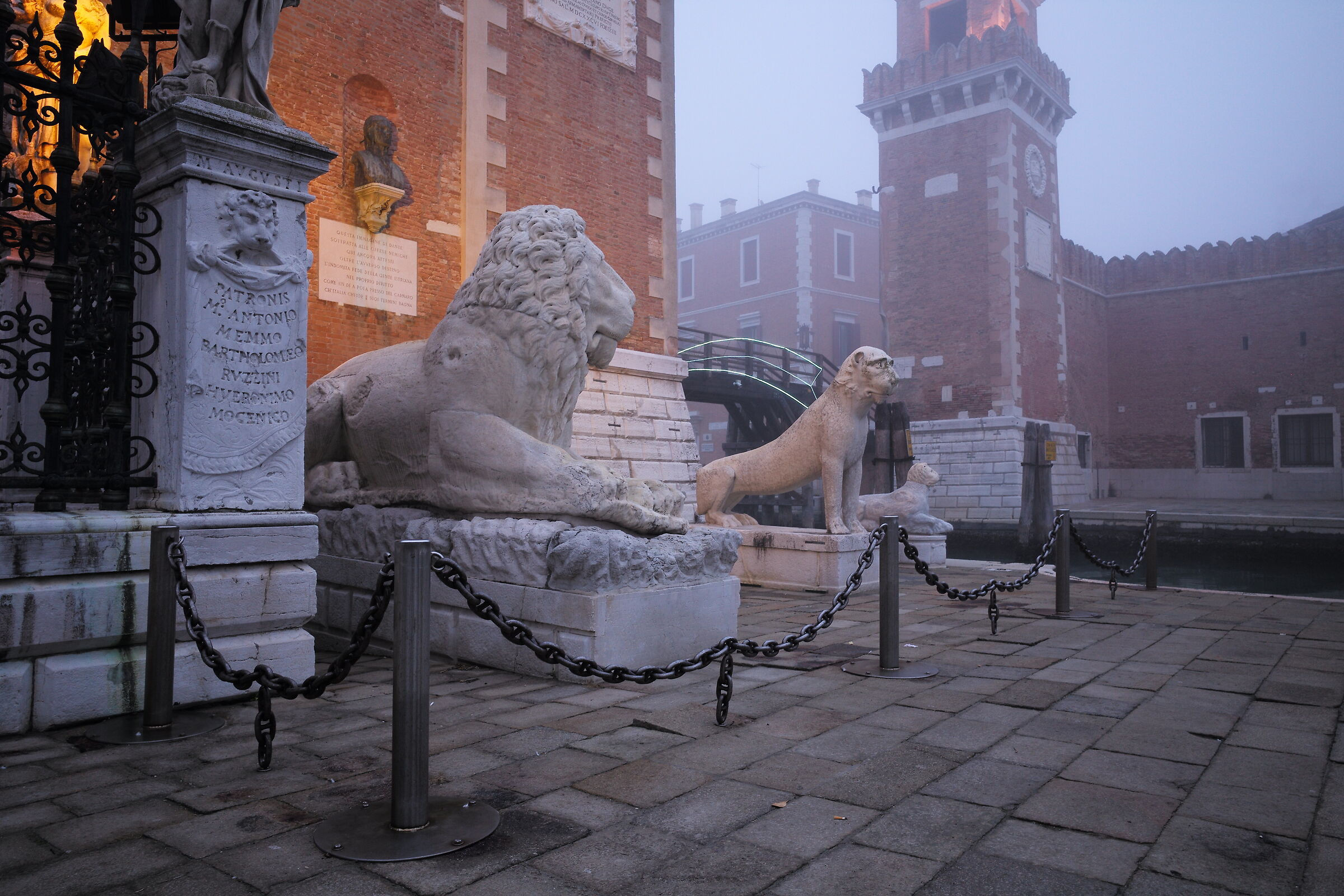 Entrata Porta da Tera all'Arsenale Venezia