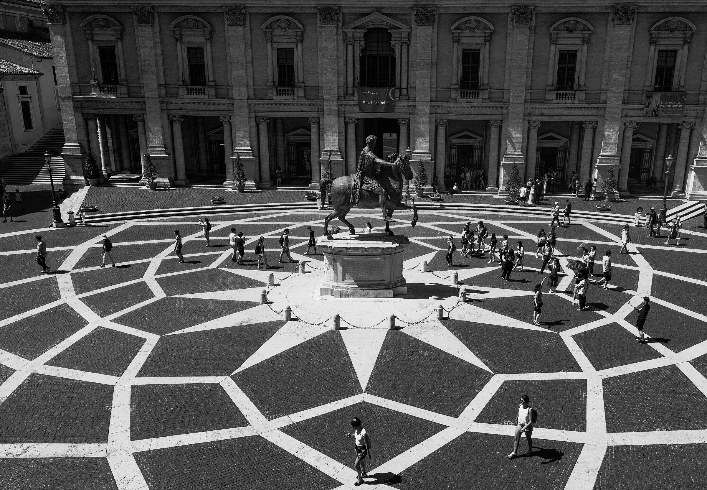 Squares of Italy-Rome, Piazza del Campidoglio