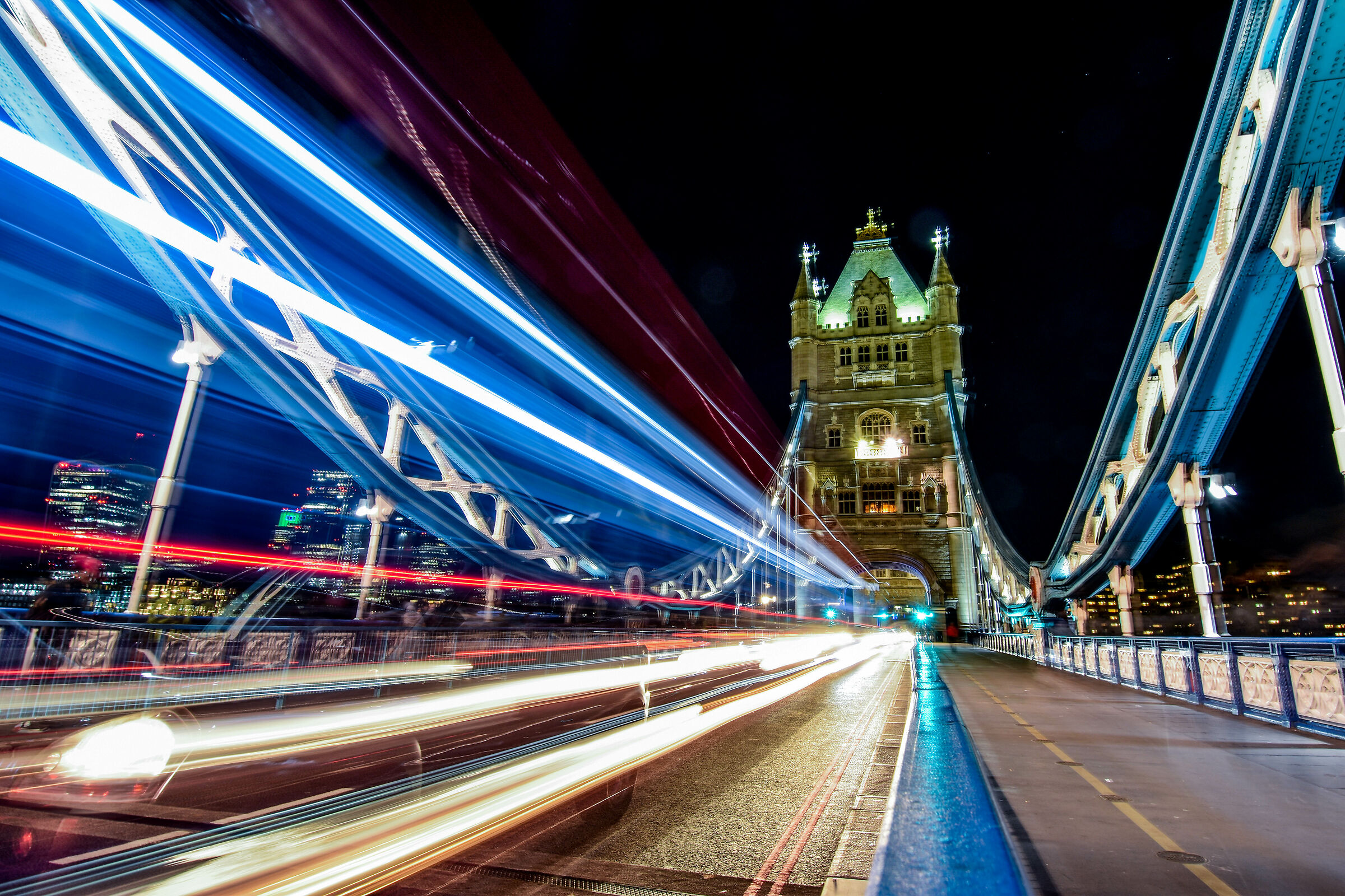 Tower Bridge Night, New Year