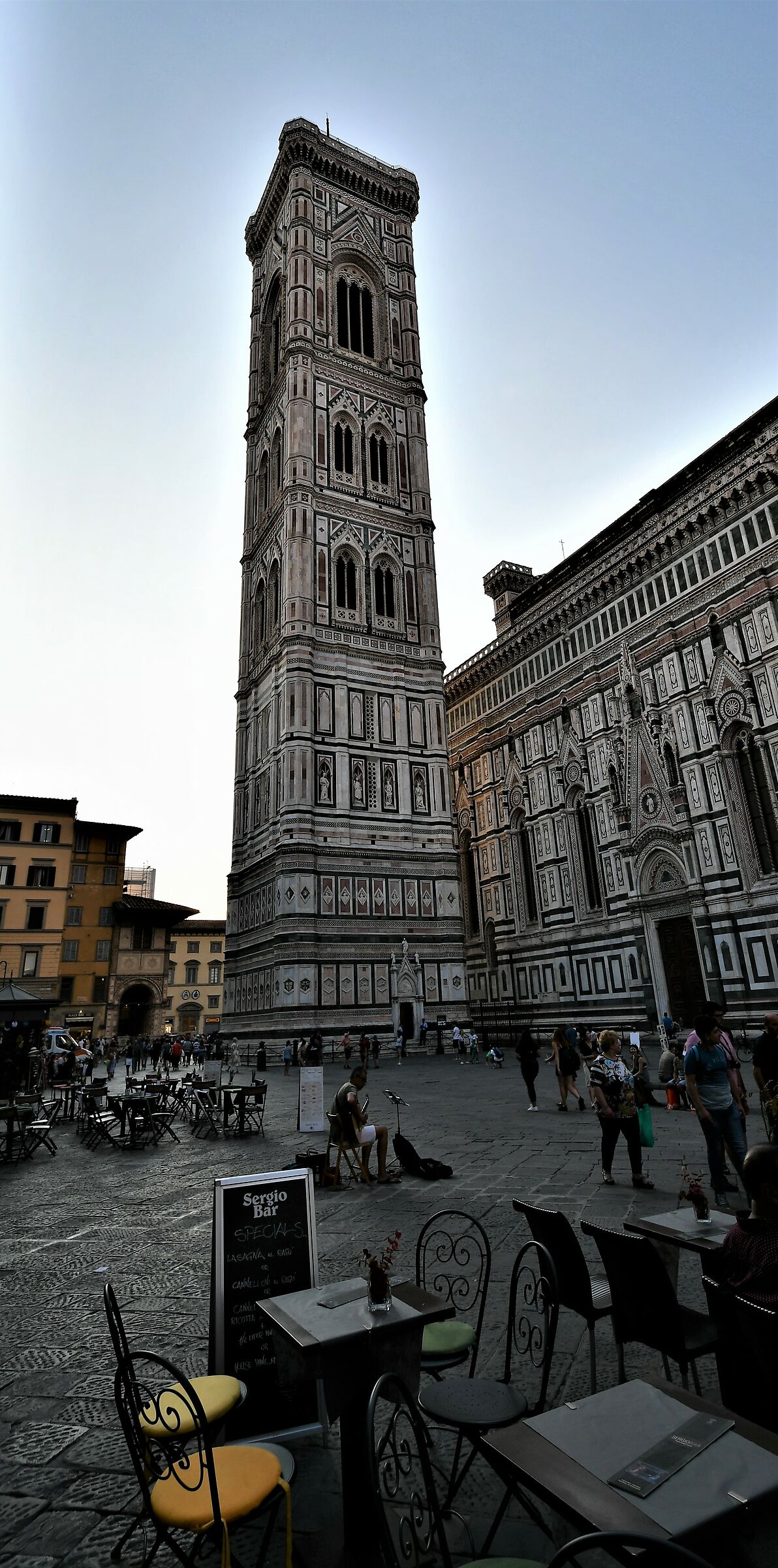 drink e campanile, a firenze.
