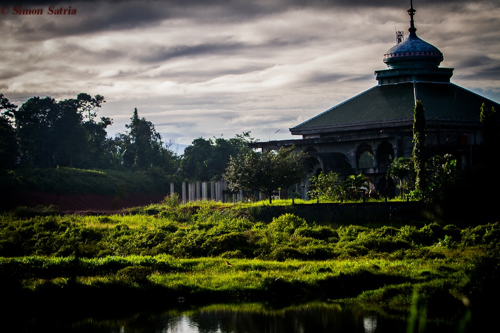 E quella moschea al mattino ...