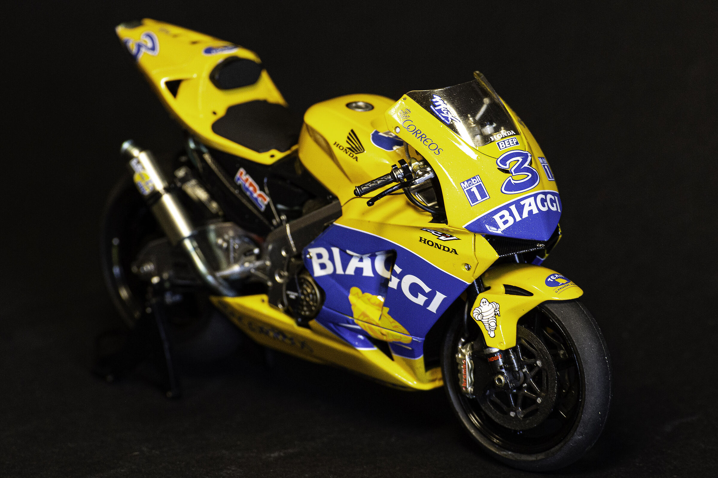 Honda rc211v 2003 Camel Pons (1/12 Tamiya kit)