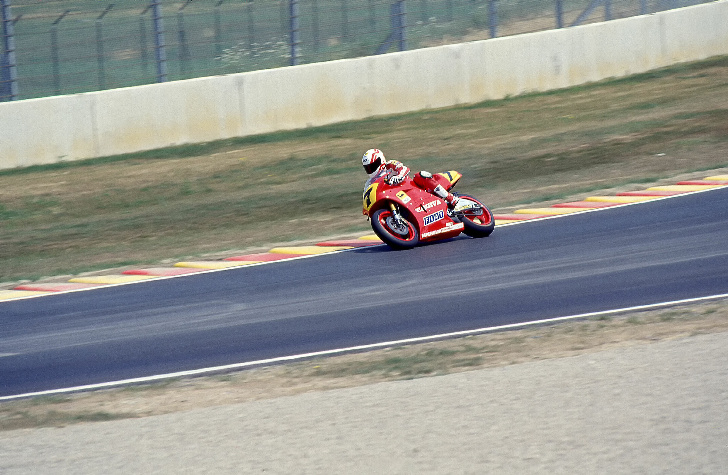 Eddie Lawson test Mugello agosto 1991