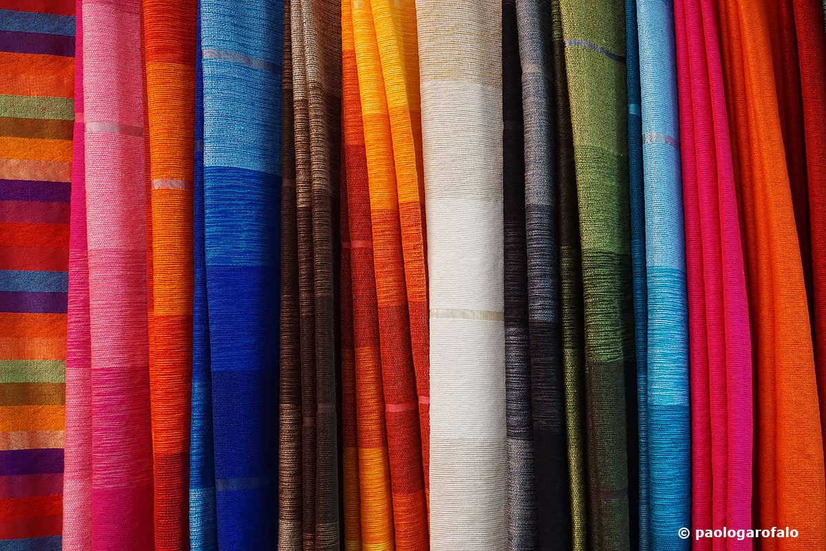 Nella bottega delle stoffe